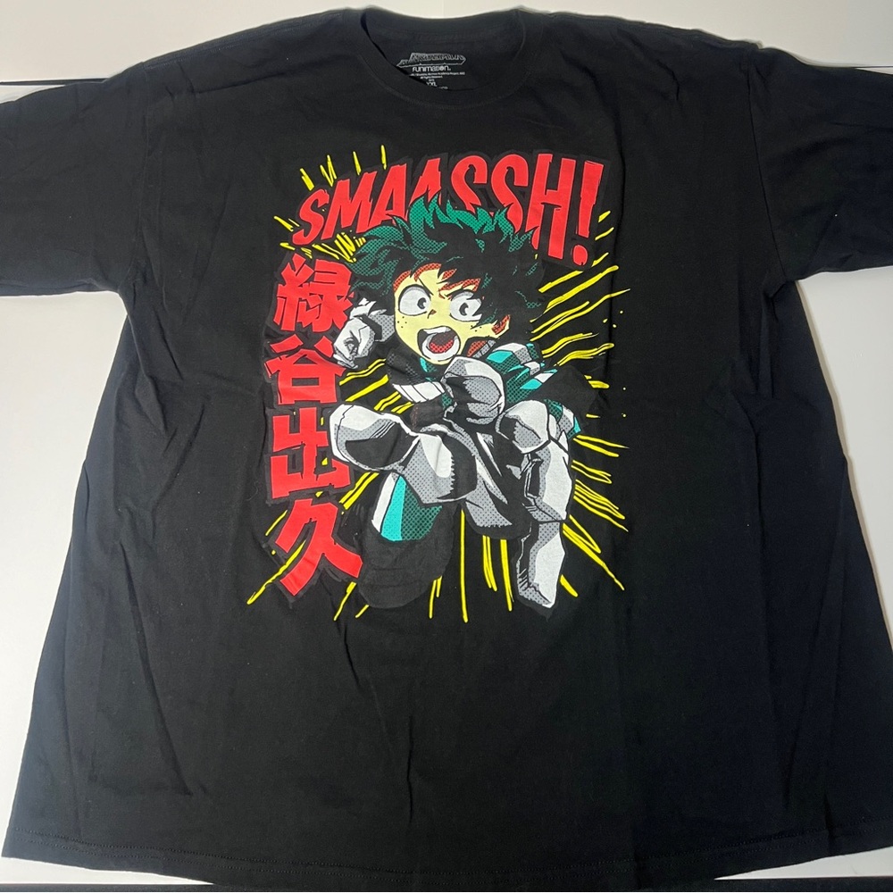 My Hero Academia Funimation Black XXL T-Shirt s17
